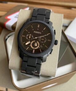 Fossil Fs4682 Metal Black Watch