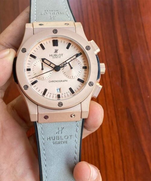 Hublot Grey Leather Belt Watch B