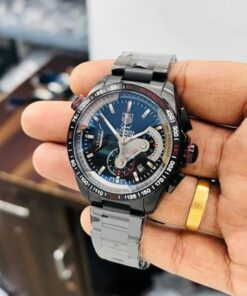 Tagheuer Calibre 36 Black Metal Belt A