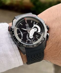 Tagheuer Calibre 36 Black Rubber Belt A