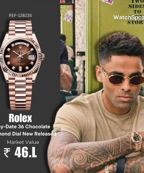 Rolex Oyster perpetual Date just Brown