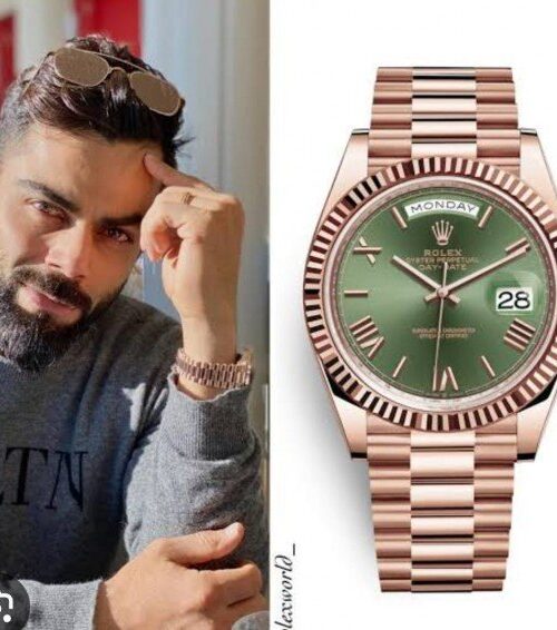 Rolex Oyster perpetual Date just Quartz Virat Kohli Edition